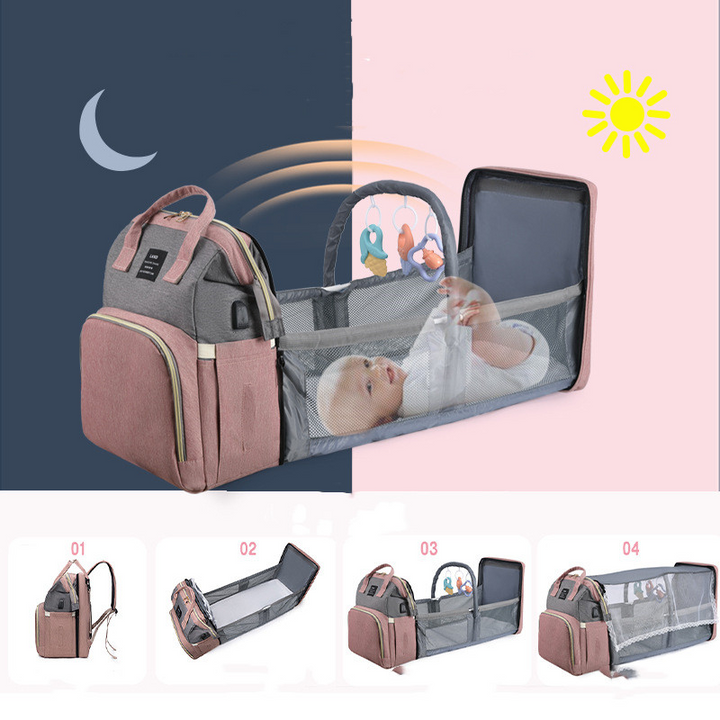 Mom Portable Crib Bag